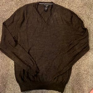 Men’s merino wool brown sweater Banana Republic